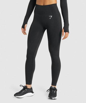 Dámské Legíny Gymshark Vital Seamless 2.0 Černé | CZ 4091CTV